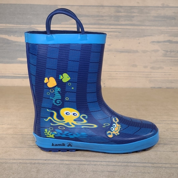 Kamik Other - Kamik Under The Sea Kids Rain Boots